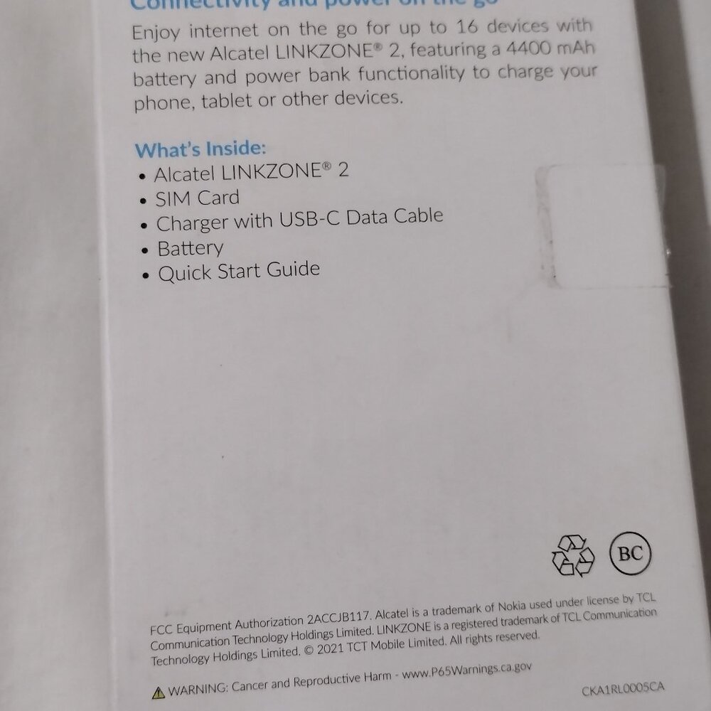 Alcatel Linkzone 2 - Picture 5 of 9
